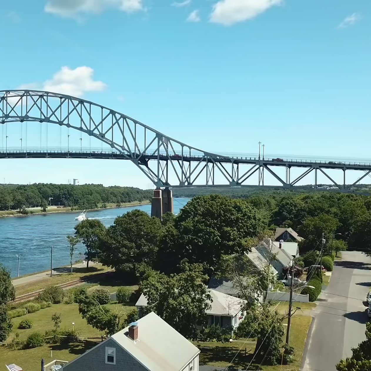Paragon Construction Services Bridge View over Suburb