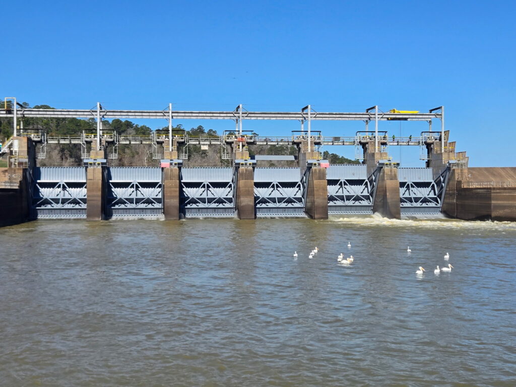 Town Bluff Tainter Gate Corrosion Protection