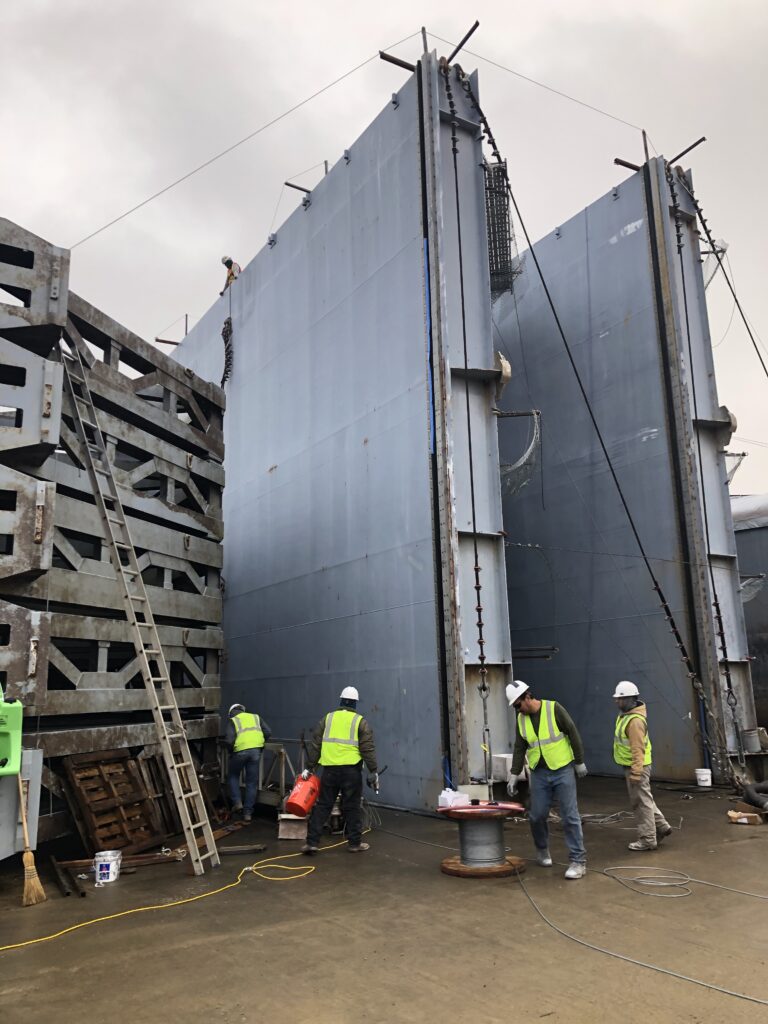 Olmsted Bulkhead Painting